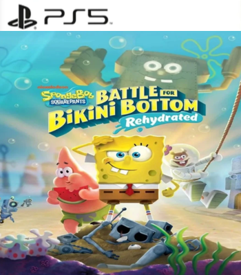 Bob Esponja Calça Quadrada: Battle for Bikini Bottom – Rehydrated – PlayStation 4 – Mídia Digital