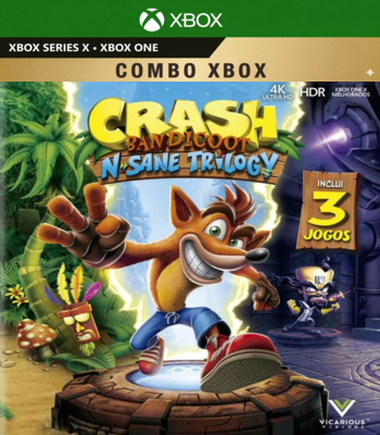 Crash Bandicoot N. Sane Trilogy – Xbox – Mídia Digital