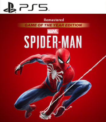 Marvel's Spider-Man Remastered Game of The Year Edition – PlayStation 5 – Mídia Digital
