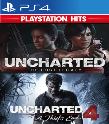 Uncharted 4: A Thief's End + The Lost Legacy – PlayStation 4 – Mídia Digital