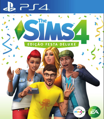The Sims 4: Edição Festa Deluxe – PlayStation 4 – Mídia Digital