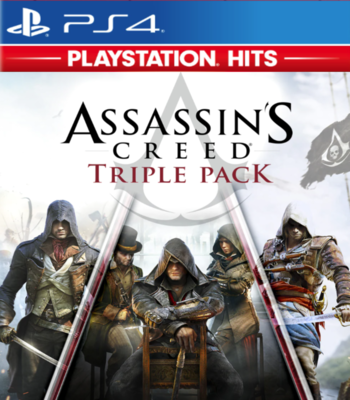 Assassin’s Creed Triple Pack: Black Flag + Unity + Syndicate – PlayStation 4 – Mídia Digital