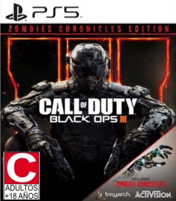 Call of Duty: Black Ops III – Zombies Chronicles – PlayStation 5 – Mídia Digital