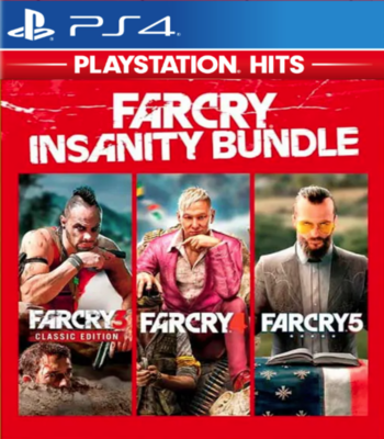 Far Cry Insanity Bundle (3, 4, 5) – PlayStation 4 – Mídia Digital