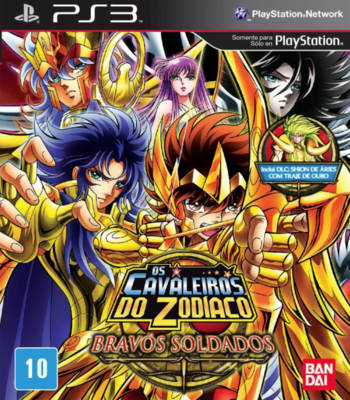 Os Cavaleiros do Zodíaco: Bravos Soldados – PlayStation 3 – Mídia Digital