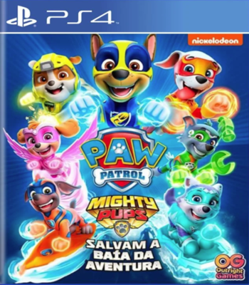 Patrulha Canina: Filhotes Poderosos Salvam a Baía da Aventura – PlayStation 4 – Mídia Digital