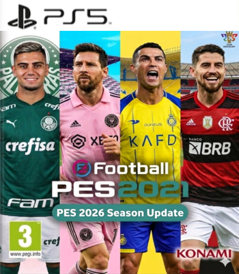 eFootball PES 2021 Season Update (Com Atualização 2026) – PlayStation 5 – Mídia Digital