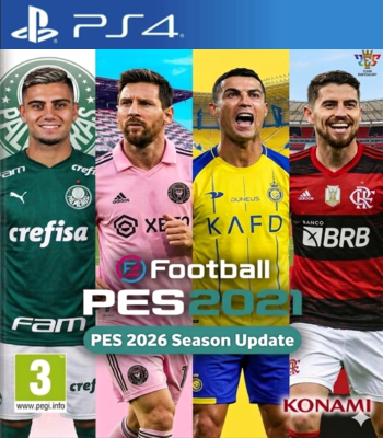 eFootball PES 2021 Season Update (Com Atualização 2026) – PlayStation 4 – Mídia Digital