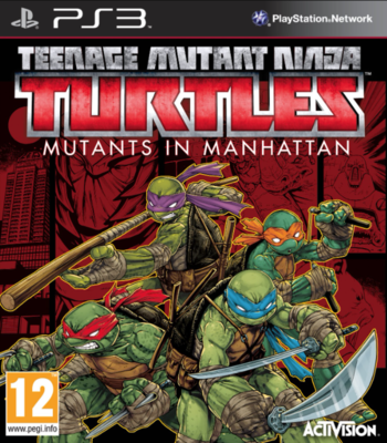 TMNT: Mutants in Manhattan (As Tartarugas Ninja) – PlayStation 3 – Mídia Digital